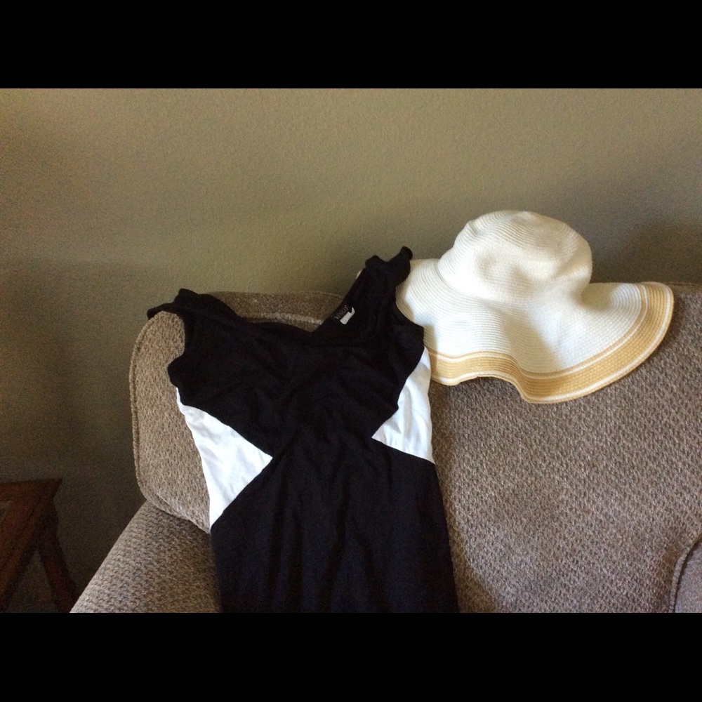 Black maxi dress